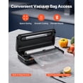 thumbnail image 4 of VEVOR 7-in-1 Vacuum Sealer Machine Fast-Compact Automatic Food Saver 120W Bags & Roll, 4 of 9