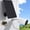 Black, variant on Surveillance Camera Doorbell Low Power Consumption Solar Charging Panel Outdoor Solar Panel 4W 5V High Efficiency Monocrystalline Silicon