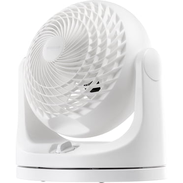 IRIS USA WOOZOO Desk Fan with Remote, Oscillating Table Air Circulator, 3 Speeds, 52ft Max Air Distance, 112° Adjustable Tilt, 30db Low Noise Motor, Small Fan for Bed