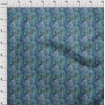 thumbnail image 4 of oneOoneRayonTealGreenFabricAnimalSewingFabricByTheYardPrintedDiyClothingSewingSupplies56InchWide, 4 of 4