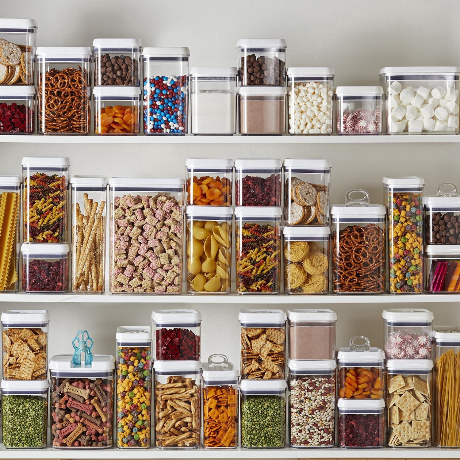 Better Homes & Gardens 3-Pack Flip-Tite Square Food Storage Container Set