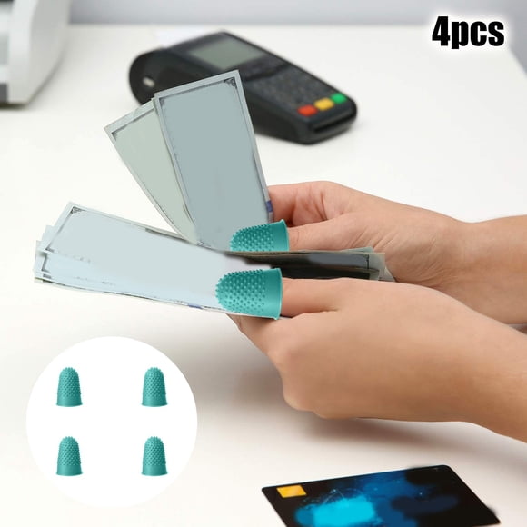 Finger 2 Product Category Rubber Fingers Tip Pads Grips For Counting Sorting Writing Task Reusable Thick Assorted Sizes