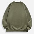 thumbnail image 4 of KIHOUT Chandails à Manches Longues pour Hommes T-Shirts Décontractés Mode Chandails à Col Rond Unis Pulls Hauts Chandail AG/L, 4 of 4