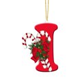 thumbnail image 2 of Vaidha 26 Letters Christmas Tree Decoration Pendant Christmas Tree Ornaments Personalized DIY Christmas Ornaments Christmas Decoration Xmas Tree Hanging Decor, 2 of 3