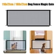 thumbnail image 1 of Magic Gate For Dogs Mesh Dog Gate  Pet Safety Guard Home Outside Doorway Gate For Stairs  Outdoor Doorways Pet Isolation Net, 1 of 7