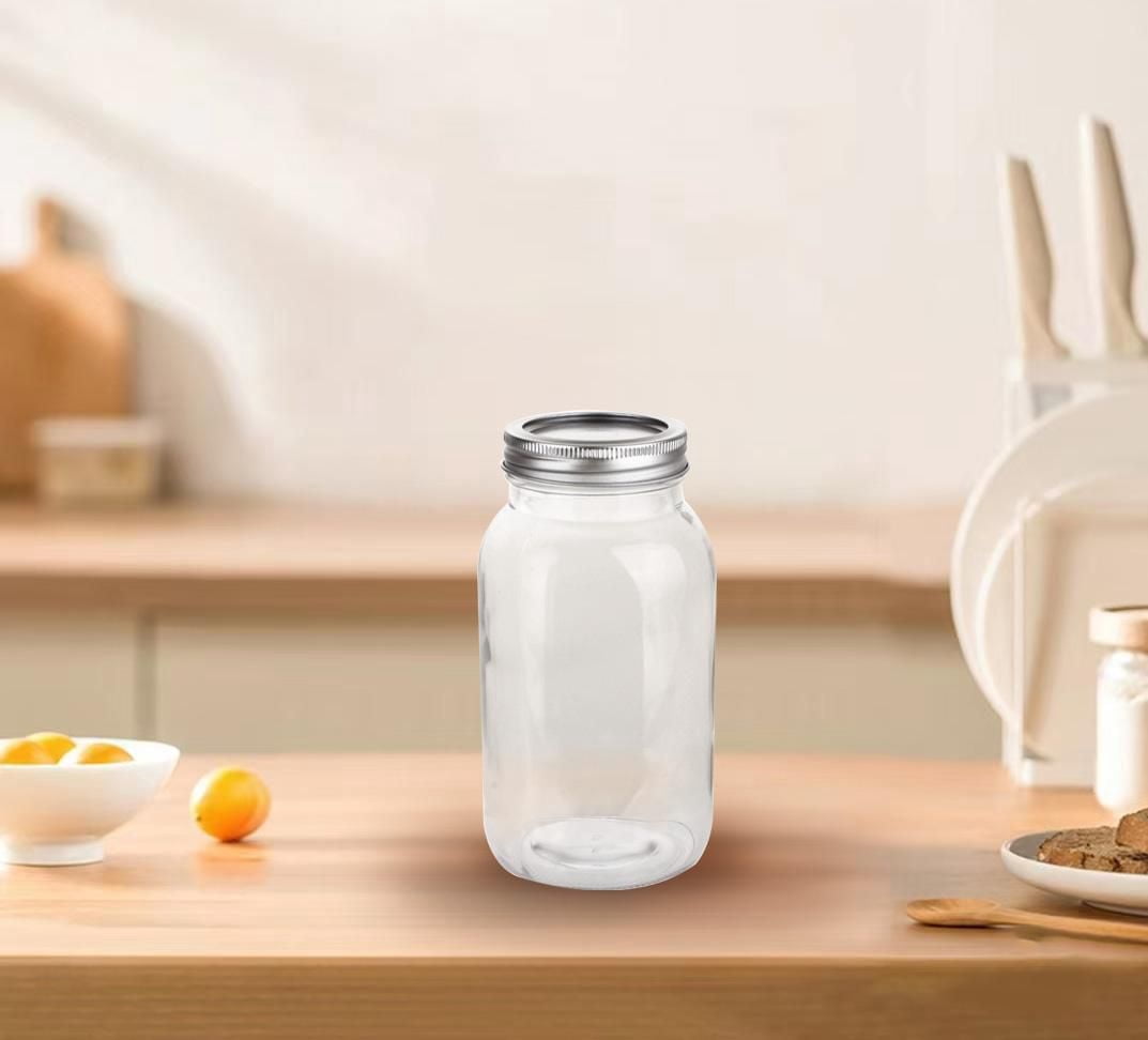 Mainstays Jar En Conserve En Verre Clair, 1L, 1 Pièces