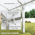 thumbnail image 4 of Outsunny 20' x 40' Large Party Tent with Removable Window Sidewalls, White, 4 of 10
