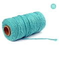 thumbnail image 1 of Aqestyerly 100m Twisted Cord Rope Macrame String Pure Rope Cord for DIY Crafts,Gift Wrapping,Home Décor,Jewelry,Art Handmade Rope HWRETIE, 1 of 9