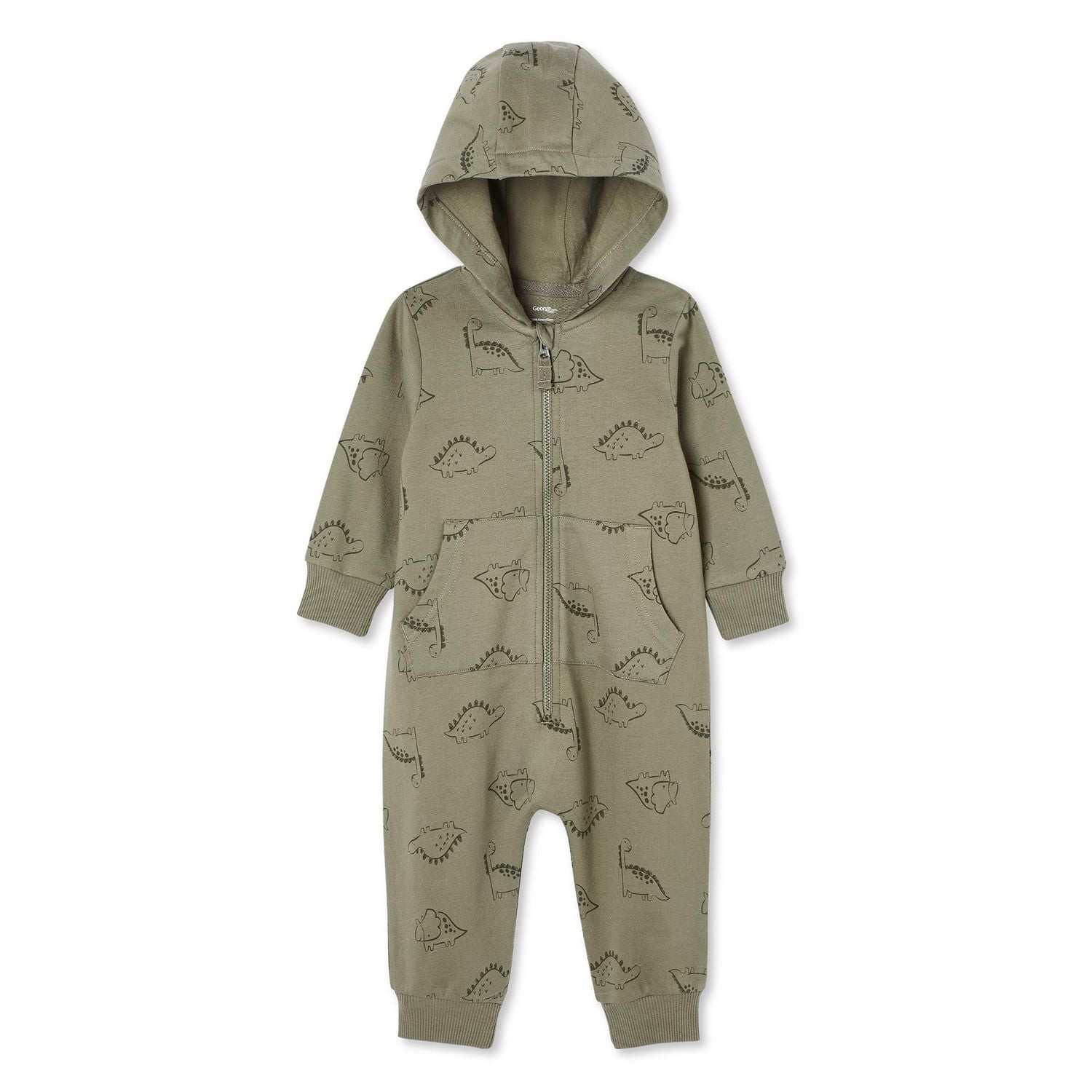 George Baby Boys' Hooded Romper