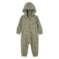 thumbnail image 1 of George Baby Boys' Hooded Romper, 1 of 2