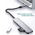 thumbnail image 4 of axGear USB C Hub Multi-Port Adapter 6 in 1 with 4K HDMI Resolution for USB C, 4 of 4