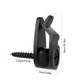 thumbnail image 3 of Dvkptbk Outdoor String Lights Clips Weather Proof Cable Hanger Hooks for Hanging Lights Holiday Decor 10Pack Hook with Screws Kitchen Utensils & Gadgets, 3 of 8