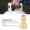 thumbnail image 3 of Adaptateur de Propane Convertit, Soupape en Laiton POL en QCC1 pour le Camping, 3 of 8