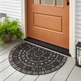 thumbnail image 3 of Mainstays Mosaic Mythos Stone Slice Doorscapes Polyester Doormat, 23" x 35", 3 of 3