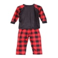 thumbnail image 3 of Pyjamas de Famille Assortis avec T-Shirt Imprimé Cerf et Pantalon de Salon Bas, 3 of 6
