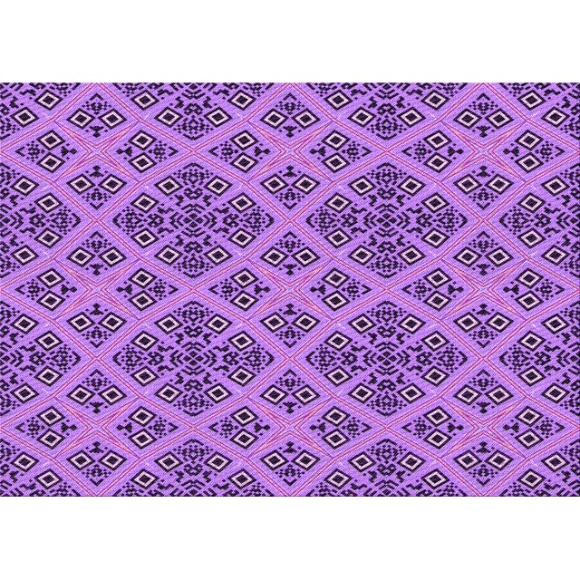 Ahgly Tapis Rectangulaire Lavable en Machine Intérieur Transitionnel Violet Violet, 2 Pieds x 4 Pieds