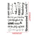 thumbnail image 2 of Fridja Christmas Candle Stickers with Various Pattern, Candle Tattoos Christmas Decoration, Water Slide Film Candles for Christmas Decoration, Candle Decorating, Ultra Light Water Sticker(Black), 2 of 3