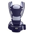 thumbnail image 1 of Multifunctional Newborn Baby Carrier Sling Wrap Versatile Backpack Front Back, 1 of 9