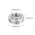 thumbnail image 2 of Unique Bargains Self -Clinching Nuts,#8-32x0.13-Inch Stainless Steel Rivet Nut Round Head Steel Metal Sheet Mounting Fastener 50pcs, 2 of 5