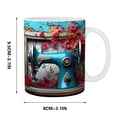 thumbnail image 3 of Everyday Low Price! Floral Sewing Machine Coffee Mug, Funny Sewing Mug, Any Day Spent Sewing is a Good Day, Perfect for Sewing Enthusiasts and Craft Lovers, 3 of 5