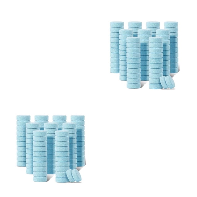 Youkk 80 Pcs Laveuse Concentrée Verre Effervescent Raclette Verres Pare-Brise Outil Solide Mini Dimension Accessoires de Cuisine 2Ensemble