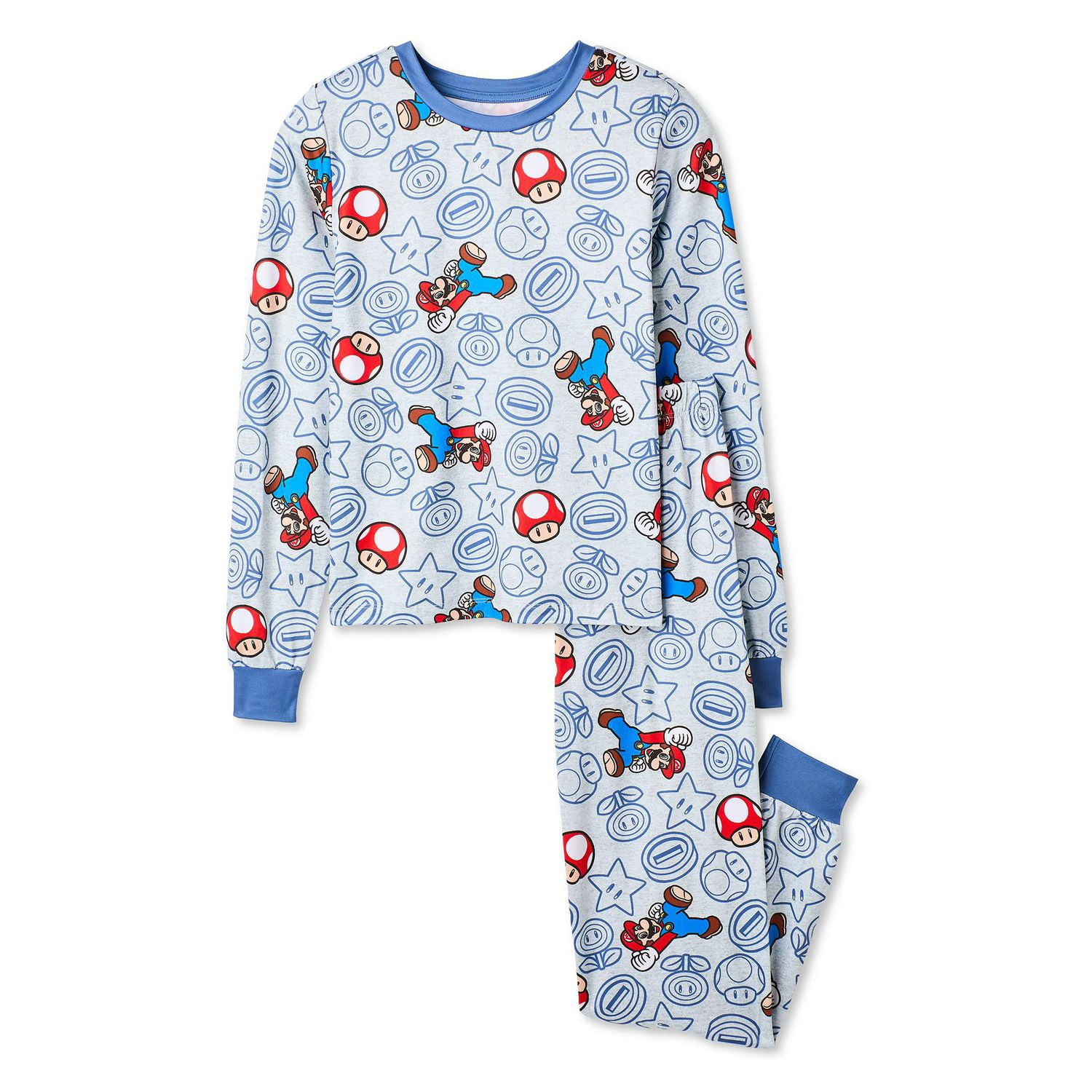 Pyjama 2 pièces Mario Nintendo pour garçons