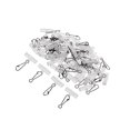 thumbnail image 1 of 50pcs High Strength Fishing Sinker Slide with High Strength Stainless Steel Snap Tackle M, 1 of 9