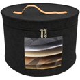 thumbnail image 1 of Boîte de Rangement pour Chapeaux Grande en Feutre avec Panneau Transparent, 1 of 10
