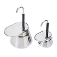 thumbnail image 4 of Bnorsy Cafetière Moka en Acier Inoxydable Style Italien avec Design DIY - Antirouille, Légère et Compacte pour Camping en Plein Air, Randonnée et Utilisation Intérieure, Finition Miroir Facile à Nettoyer, 4 of 5