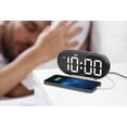 thumbnail image 4 of Timex Dual Alarm Clock with Dual USB Charging and Nightlight, 4 of 5