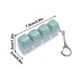 thumbnail image 3 of 10Pcs Keyboard Fidget Toy Keychain, Cagogo FidgetToyKeychain, 4-in- Keyboard Pressable Button Stress Reliever for AdultsKids, Clickable Switch Toggle SensoryToyfor Anxiety Relief, Portable Fidget, 3 of 8
