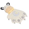 thumbnail image 1 of Cartoon Soothe Hand Pillow, Anti Startle Hand Pacify Toy Hot Compress Red Bean Inner Palm Shaped Plush Toy  for Home Use Type A,Type B,Type C, 1 of 7
