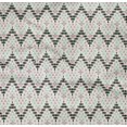 thumbnail image 4 of oneOone Tissu Popeline Sergé Coton Bio Chevron/triangle & Carré Imprimé Géométrique BTY 42 Pouces de Large, 4 of 4