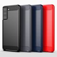 thumbnail image 4 of PANDACO Black Brushed Metal Case for Samsung Galaxy S21, 4 of 4