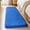 Blue#2, variant on 47in Extra Large Corals Fleece Bath Mat Soft Shaggy Bathroom Rug Non-Slide Latex Backing Absorbent Quick Dry Machine Washable Floor Carpet for Bathtub Shower Sink Doorway Home Decor