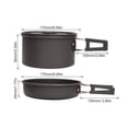 thumbnail image 3 of Canada Day Kcavykas Fall Savigs, Household Essential,Camping Cookware Set Aluminum Portable Outdoor Cookset Cooking Pan Hiking Bbq Picnic, 3 of 8