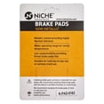 thumbnail image 4 of Niche Complete Semi-Metallic Brake Pad Set for Yamaha Bolt Motorcycle MK1002692, 4 of 8