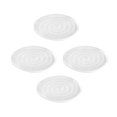 thumbnail image 1 of 4 Pieces Silicone Furniture Foot Pads Floor Protectors Durable Reusable Furniture Table Leg Cover Clear Protective Pads for Table Leg Chair Round Diameter 6cm, 1 of 8