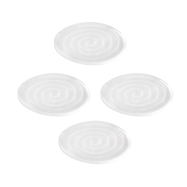 4 Pieces Silicone Furniture Foot Pads Floor Protectors Durable Reusable Furniture Table Leg Cover Clear Protective Pads for Table Leg Chair Round Diameter 6cm