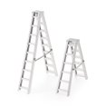thumbnail image 1 of WRITWAA Herringbone Ladder for RC Cars Plastic Simulation Ornament Durable ABS Silver 100mm for 1/10 Crawler, 1 of 8
