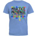 thumbnail image 1 of Autism Awareness Practice Patience Mens T Shirt, 1 of 1