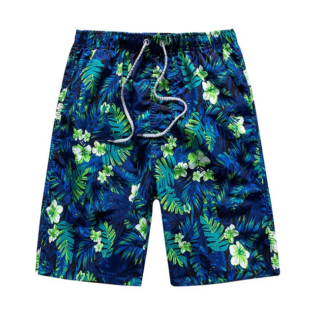 LSLJS Shorts Décontractés pour Hommes Style Vacances Impression Spéciale Impression Plage Séchage Rapide. Shorts pour Hommes