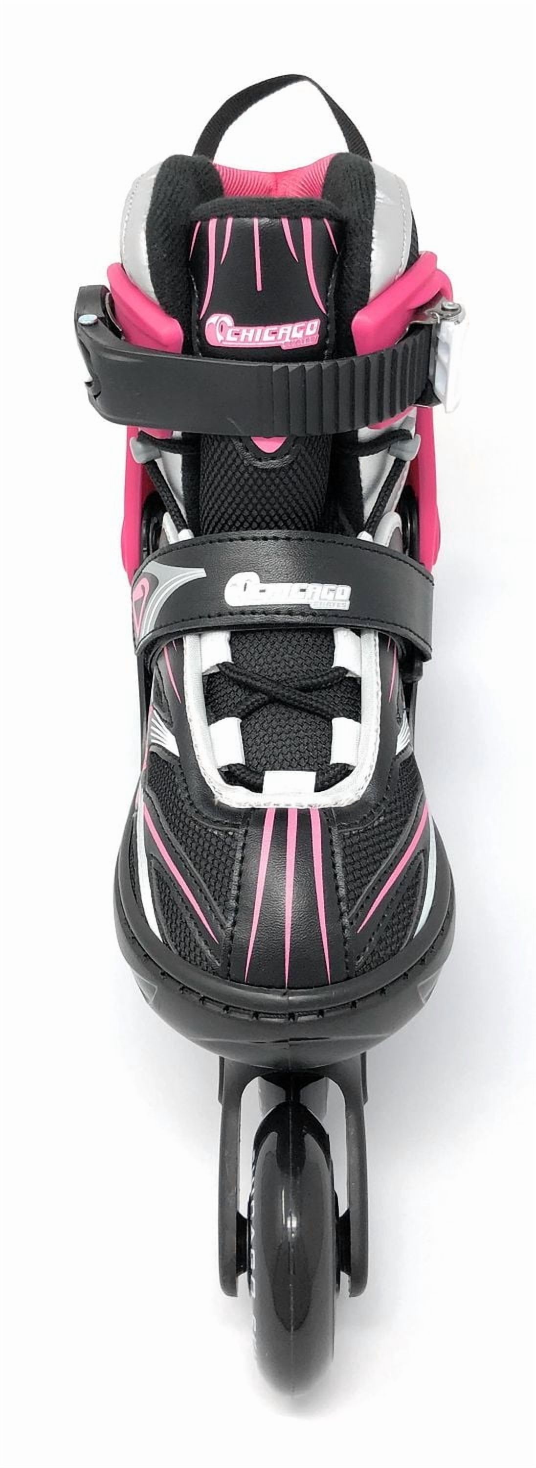 Chicago Skates - Patins à roues alignées Roses ajustables MA7