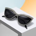 thumbnail image 2 of European Style Floral Cat Eye For Women Ballroom Ready With Flat Lens Inlaid Design, 2 of 7