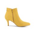 thumbnail image 3 of Unique Bargains Bottines à Talons Aiguilles pour Femmes à Bout Pointu avec Fermeture Éclair, 3 of 7