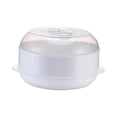 thumbnail image 3 of DOLITY Microwave Heater Steamer Kitchen Heater Steamer Microwave Cookware Steamer single layer, 3 of 9