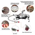 thumbnail image 5 of Bulin Réchaud de Camping Réchaud de Randonnée Réchaud à Gaz Portable avec Allumage Piézo. Batterie de Cuisine Pliable Légère 3800W Réchaud d'Extérieur avec Adaptateur pour Cartouche de Carburant, Ensemble de Brûleurs pour le Camping, la Randonnée et la Cuisson, 5 of 5