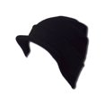 thumbnail image 1 of Cuff Beanie Visor Skull Cap Hat Beanie - Black, 1 of 1