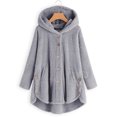 thumbnail image 1 of YOINS Manteaux en Polaire Duveteuse pour Femmes, Cardigan Tunique Pull, 1 of 4