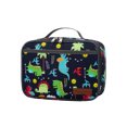 thumbnail image 2 of Agiferg Fashion Leopard Print Tote Lunch Bag Print Student Lunch Bag, 2 of 3
